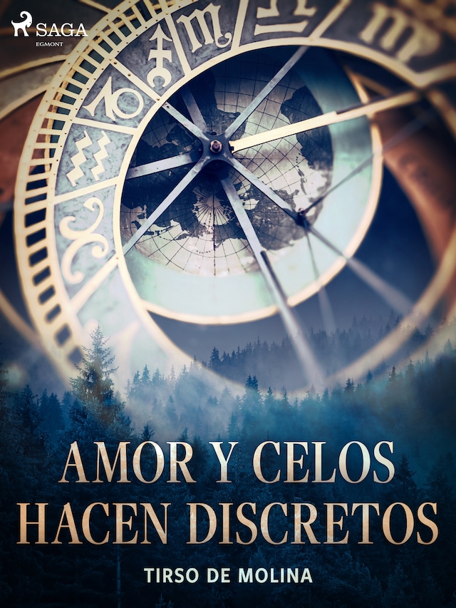 Book cover for Amor y celos hacen discretos