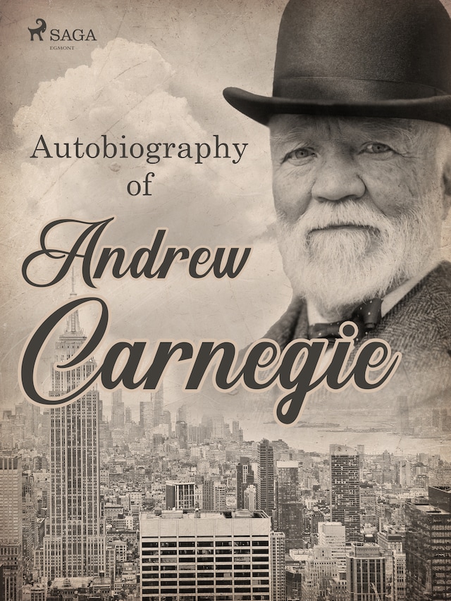 Copertina del libro per Autobiography of Andrew Carnegie