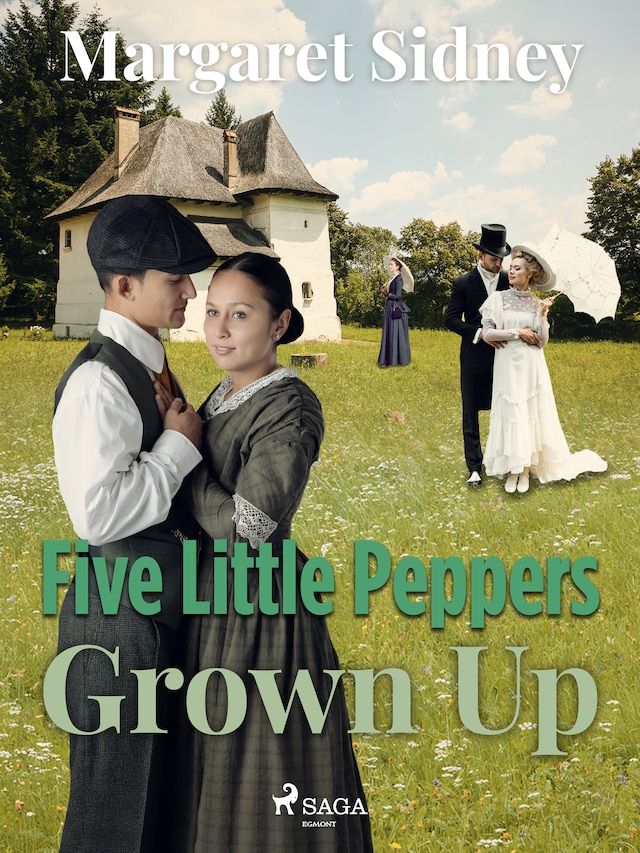 Book cover for Five Little Peppers Grown Up