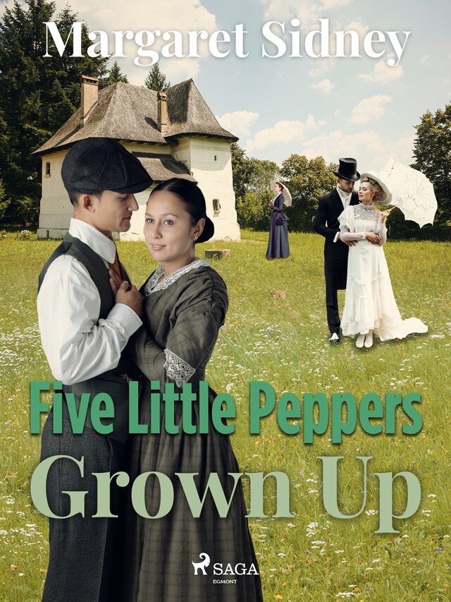 Book cover for Five Little Peppers Grown Up