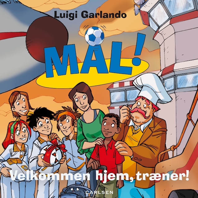 Bogomslag for Mål! 17 - Velkommen hjem, træner!