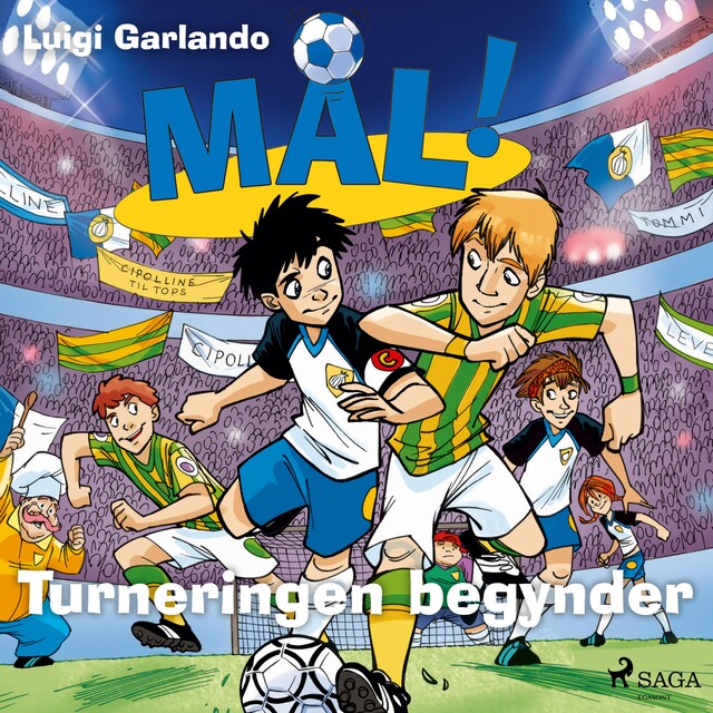 Bogomslag for Mål! 3 - Turneringen begynder