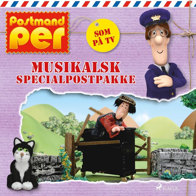 Bogomslag for Postmand Per - Musikalsk specialpostpakke