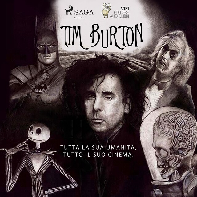 Okładka książki dla Tim Burton
