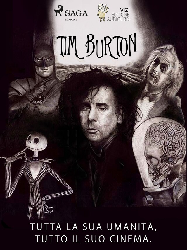 Book cover for Tim Burton