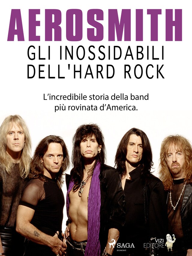 Copertina del libro per Aerosmith - Gli inossidabili dell'hard rock