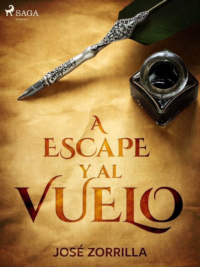 Portada de libro para A escape y al vuelo