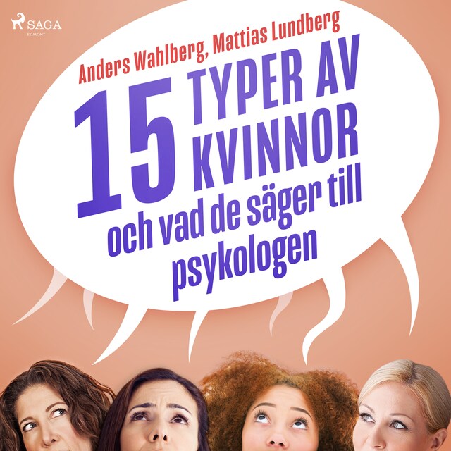 Boekomslag van 15 typer av kvinnor - och vad de säger till psykologen