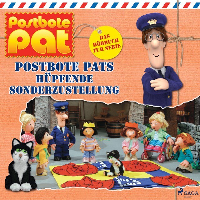 Book cover for Postbote Pats hüpfende Sonderzustellung