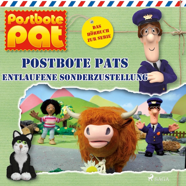 Copertina del libro per Postbote Pats entlaufene Sonderzustellung