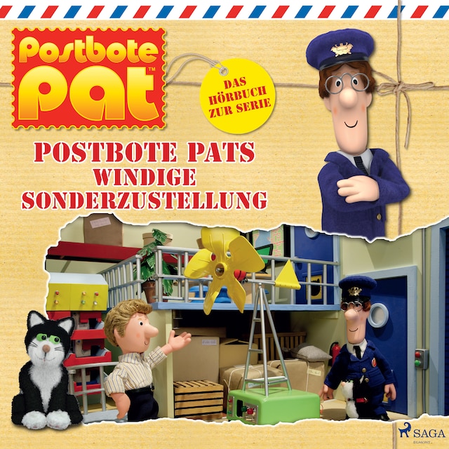 Boekomslag van Postbote Pats windige Sonderzustellung