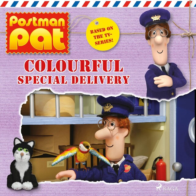 Book cover for Postman Pat - Colourful Special Delivery