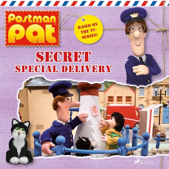 Book cover for Postman Pat - Secret Special Delivery