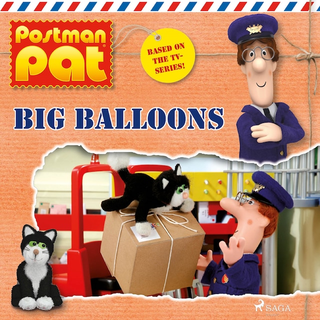 Okładka książki dla Postman Pat - Big Balloons
