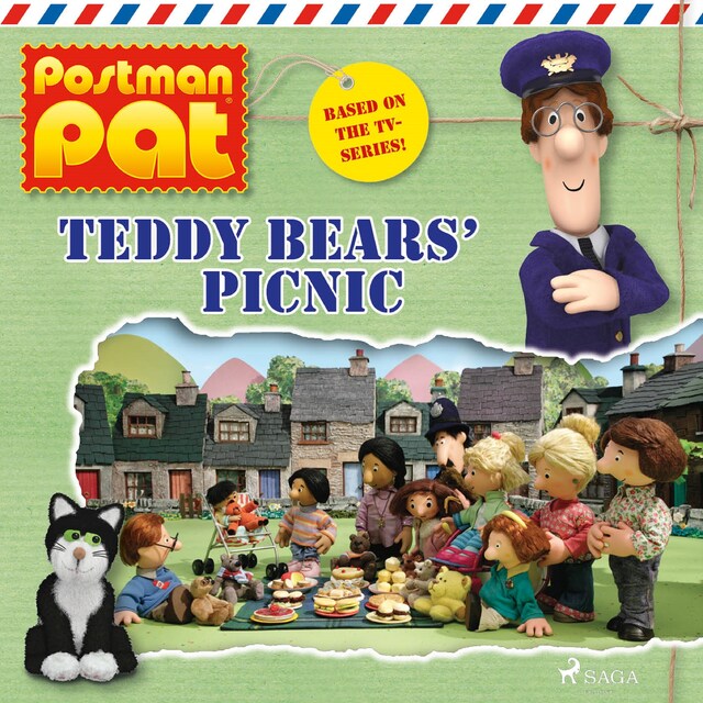 Book cover for Postman Pat - Teddy Bears' Picnic