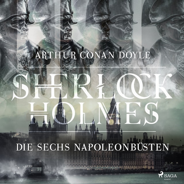 Buchcover für Sherlock Holmes: Die sechs Napoleonbüsten