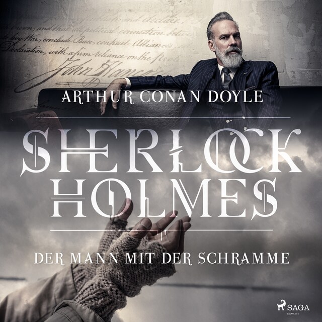 Portada de libro para Sherlock Holmes: Der Mann mit der Schramme