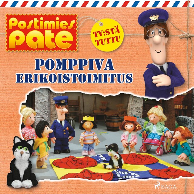 Bogomslag for Postimies Pate - Pomppiva erikoistoimitus