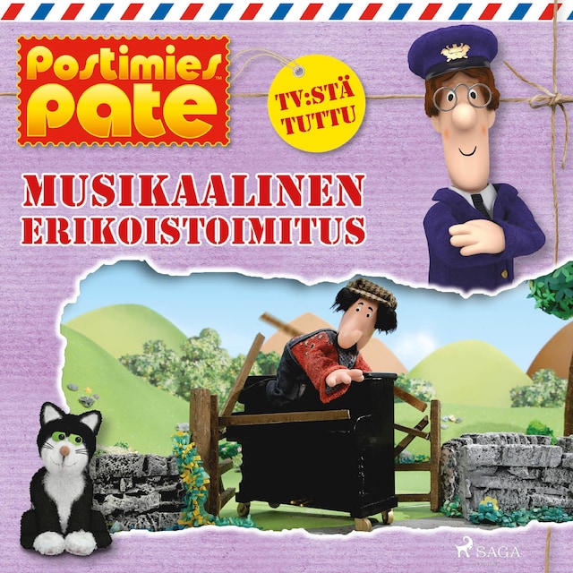 Book cover for Postimies Pate - Musikaalinen erikoistoimitus