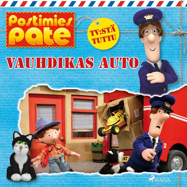 Book cover for Postimies Pate - Vauhdikas auto