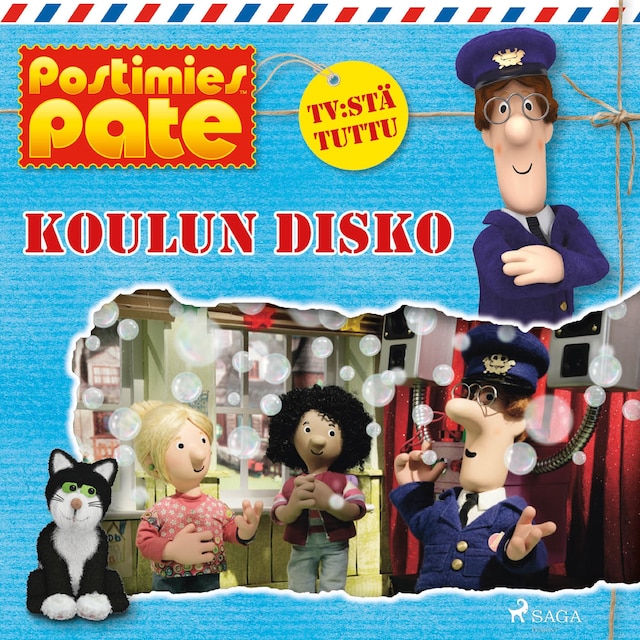 Book cover for Postimies Pate - Koulun disko