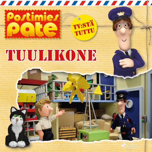 Bokomslag for Postimies Pate - Tuulikone