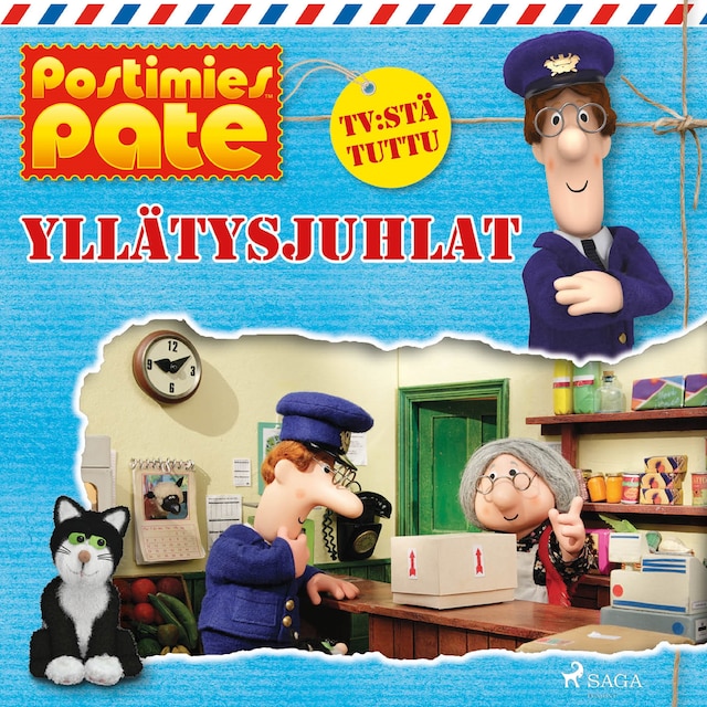 Book cover for Postimies Pate - Yllätysjuhlat