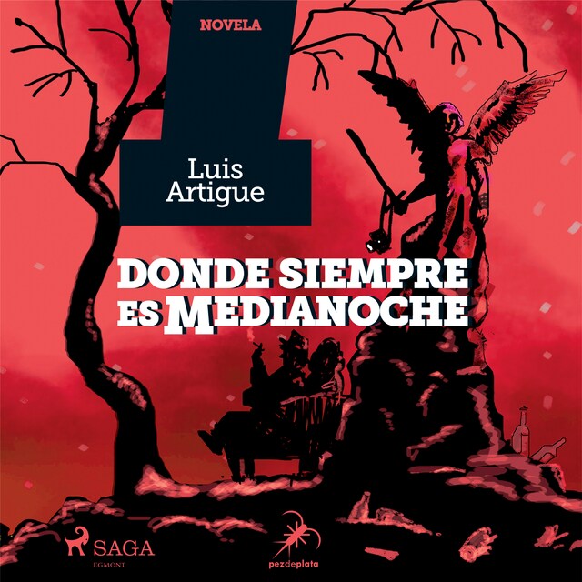Book cover for Donde siempre es medianoche