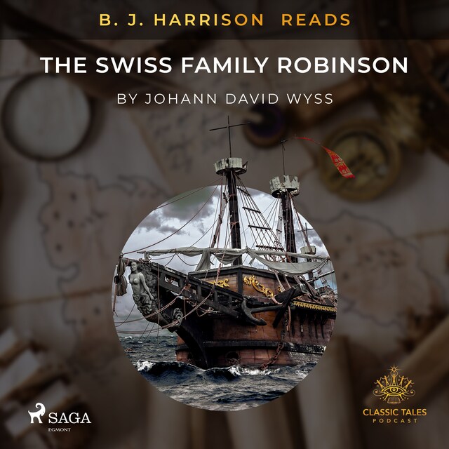 Boekomslag van B. J. Harrison Reads The Swiss Family Robinson