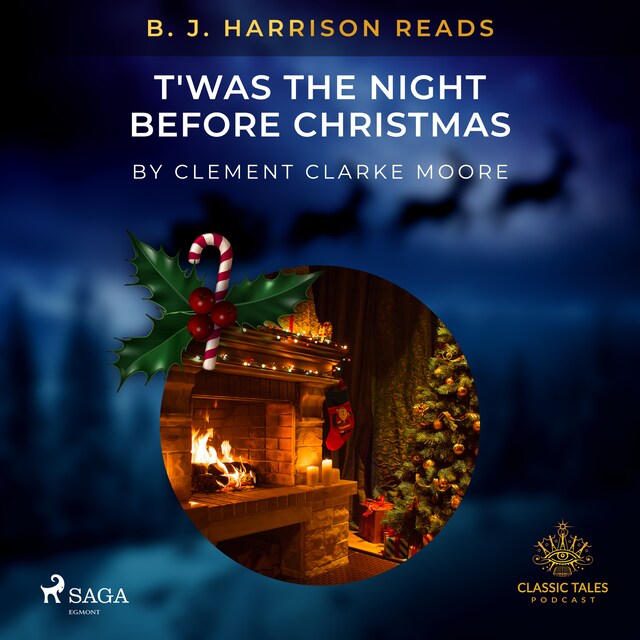 Portada de libro para B. J. Harrison Reads T'was the Night Before Christmas