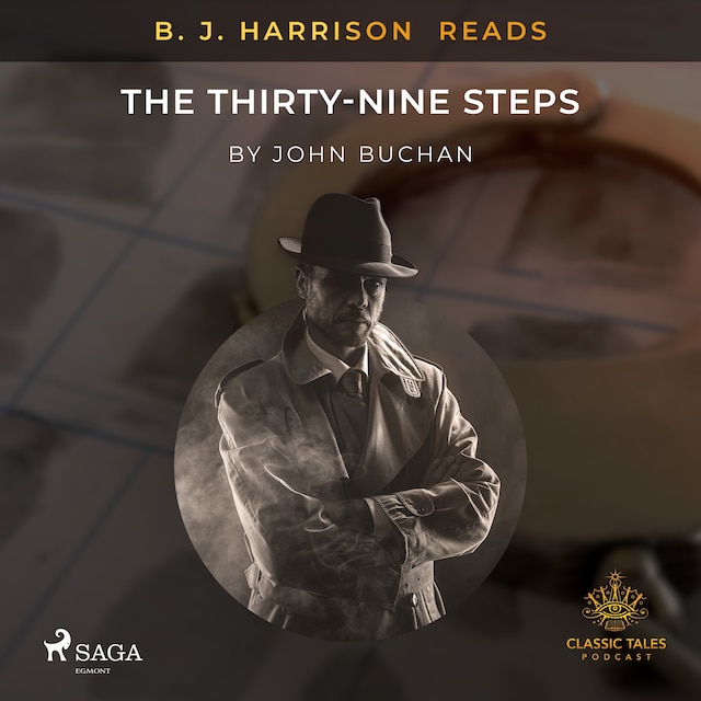 Book cover for B. J. Harrison Reads The Thirty-Nine Steps