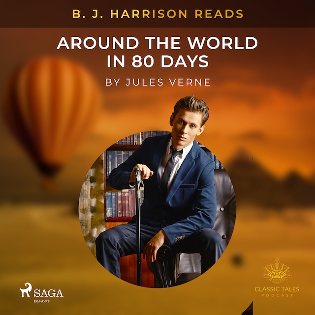 Bogomslag for B. J. Harrison Reads Around the World in 80 Days