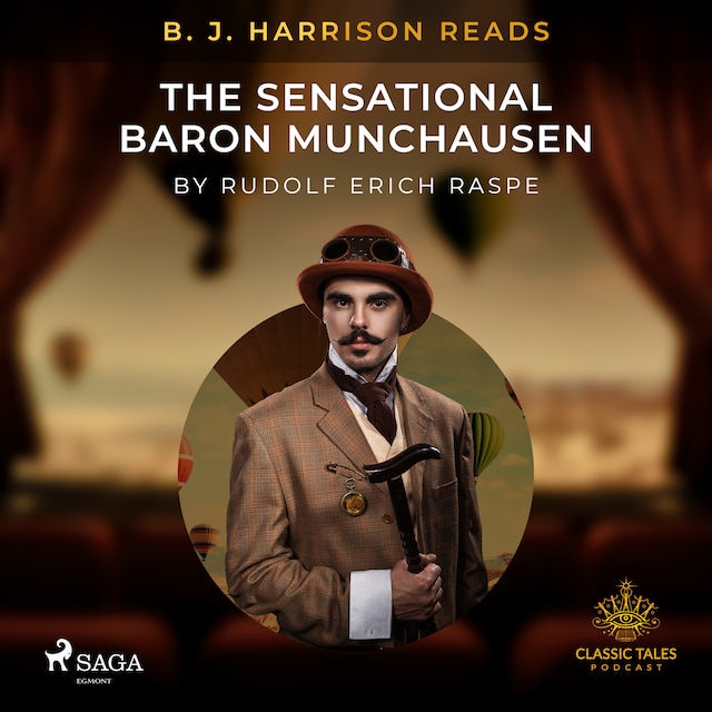 Bogomslag for B. J. Harrison Reads The Sensational Baron Munchausen