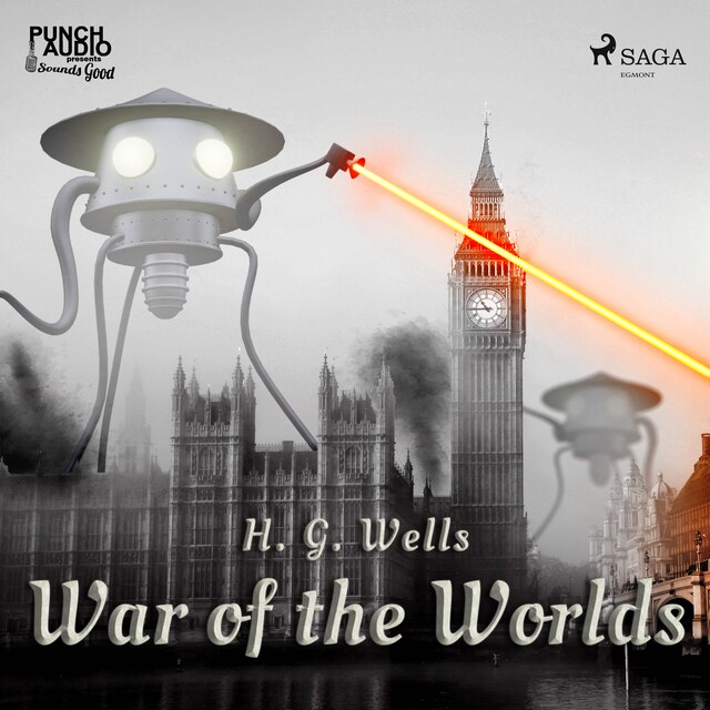 Kirjankansi teokselle War of the Worlds
