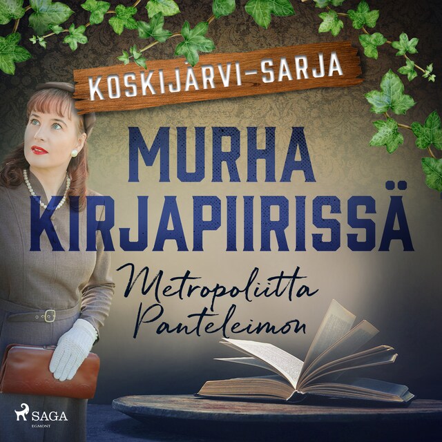Book cover for Murha kirjapiirissä