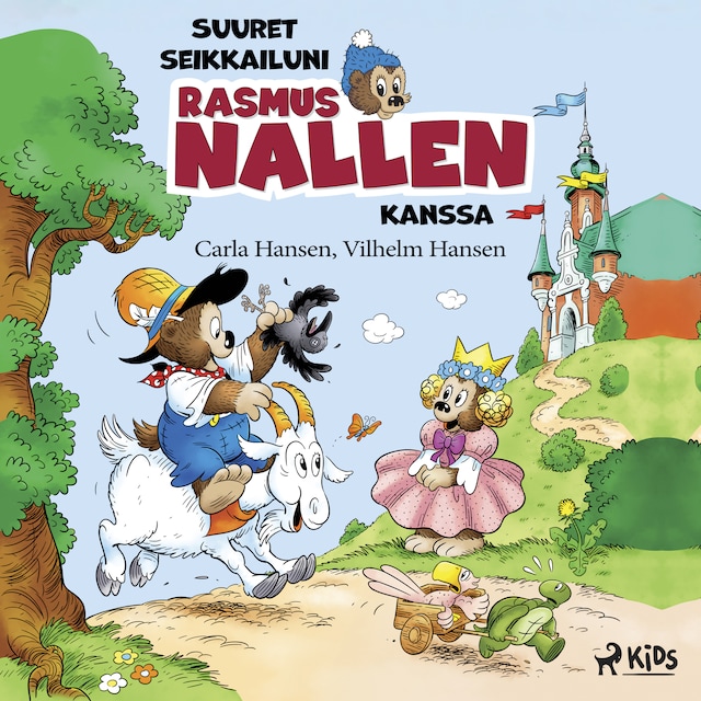 Okładka książki dla Suuret seikkailuni Rasmus Nallen kanssa