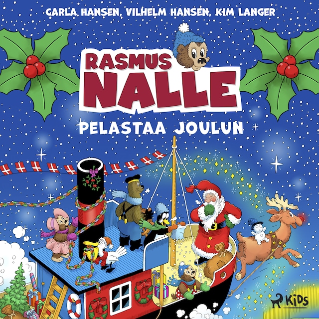 Copertina del libro per Rasmus Nalle pelastaa joulun