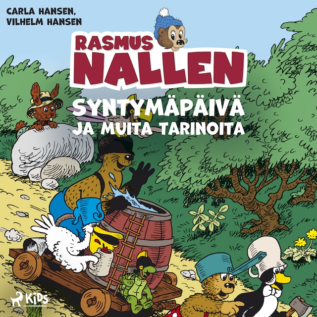 Okładka książki dla Rasmus Nallen syntymäpäivä ja muita tarinoita