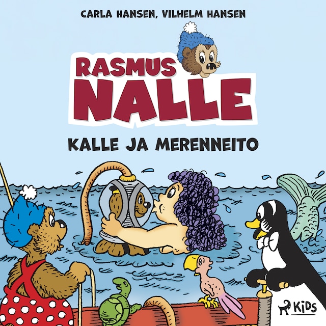 Copertina del libro per Rasmus Nalle - Kalle ja merenneito