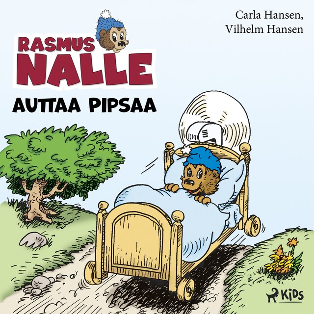 Book cover for Rasmus Nalle auttaa Pipsaa