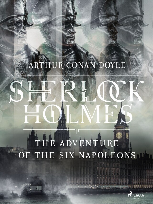 Book cover for The Adventure of the Six Napoleons