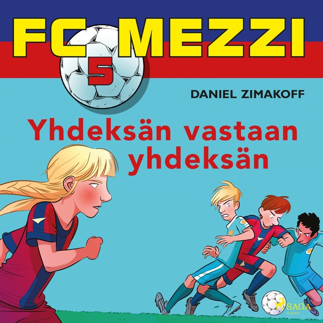 Boekomslag van FC Mezzi 5 - Yhdeksän vastaan yhdeksän