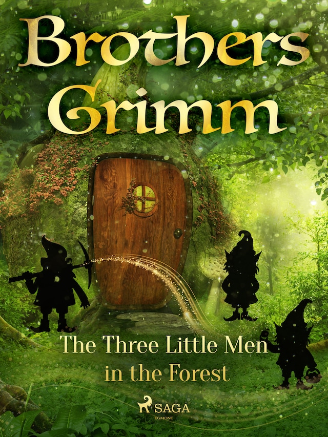 Kirjankansi teokselle The Three Little Men in the Forest