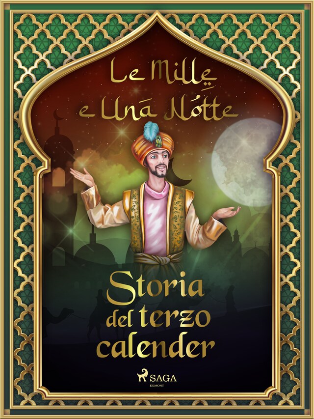 Buchcover für Storia del terzo calender (Le Mille e Una Notte 14)