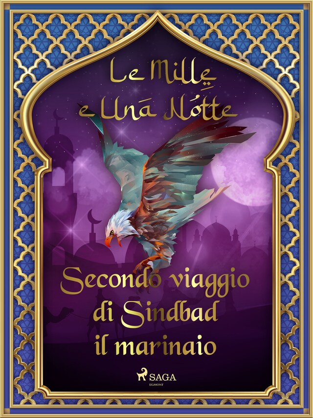 Kirjankansi teokselle Secondo viaggio di Sindbad il marinaio (Le Mille e Una Notte 19)