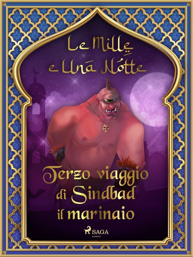 Buchcover für Terzo viaggio di Sindbad il marinaio (Le Mille e Una Notte 20)