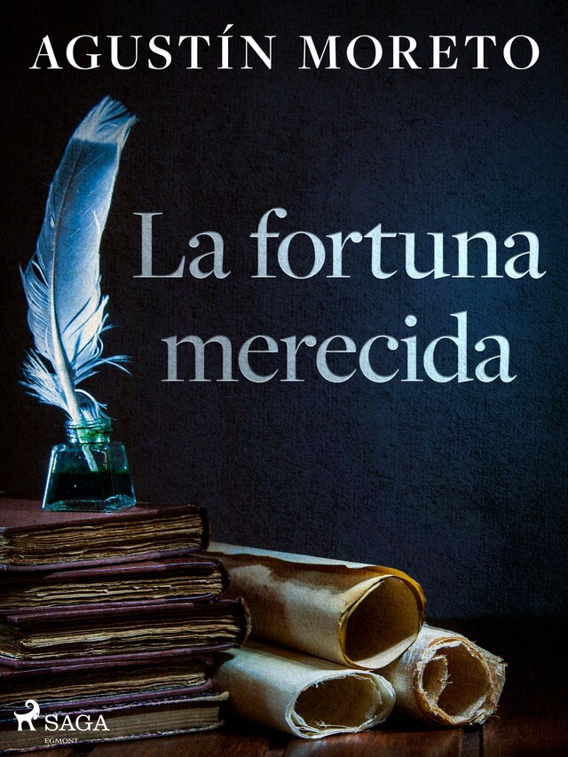 Book cover for La fortuna merecida
