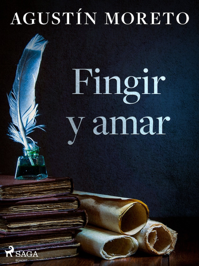 Buchcover für Fingir y amar