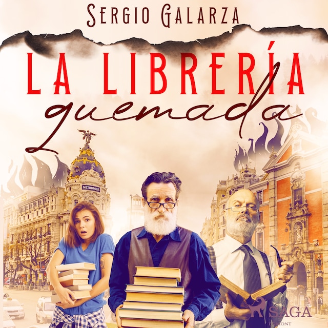 Book cover for La librería quemada