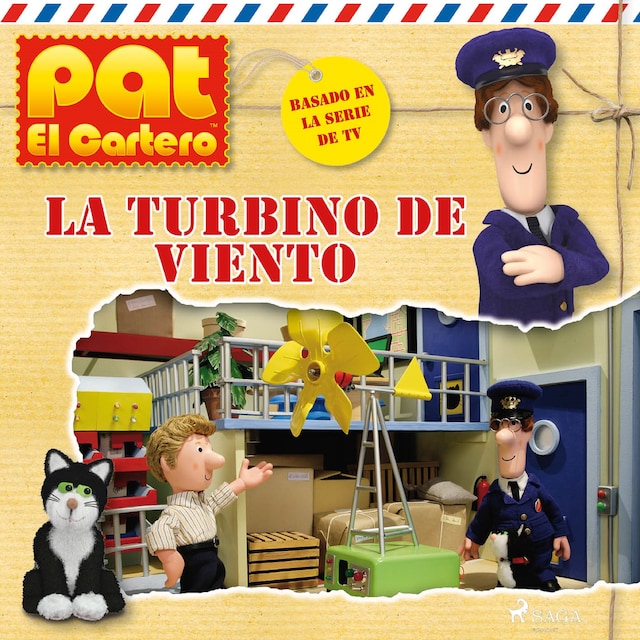 Okładka książki dla Pat el cartero - La turbina de viento
